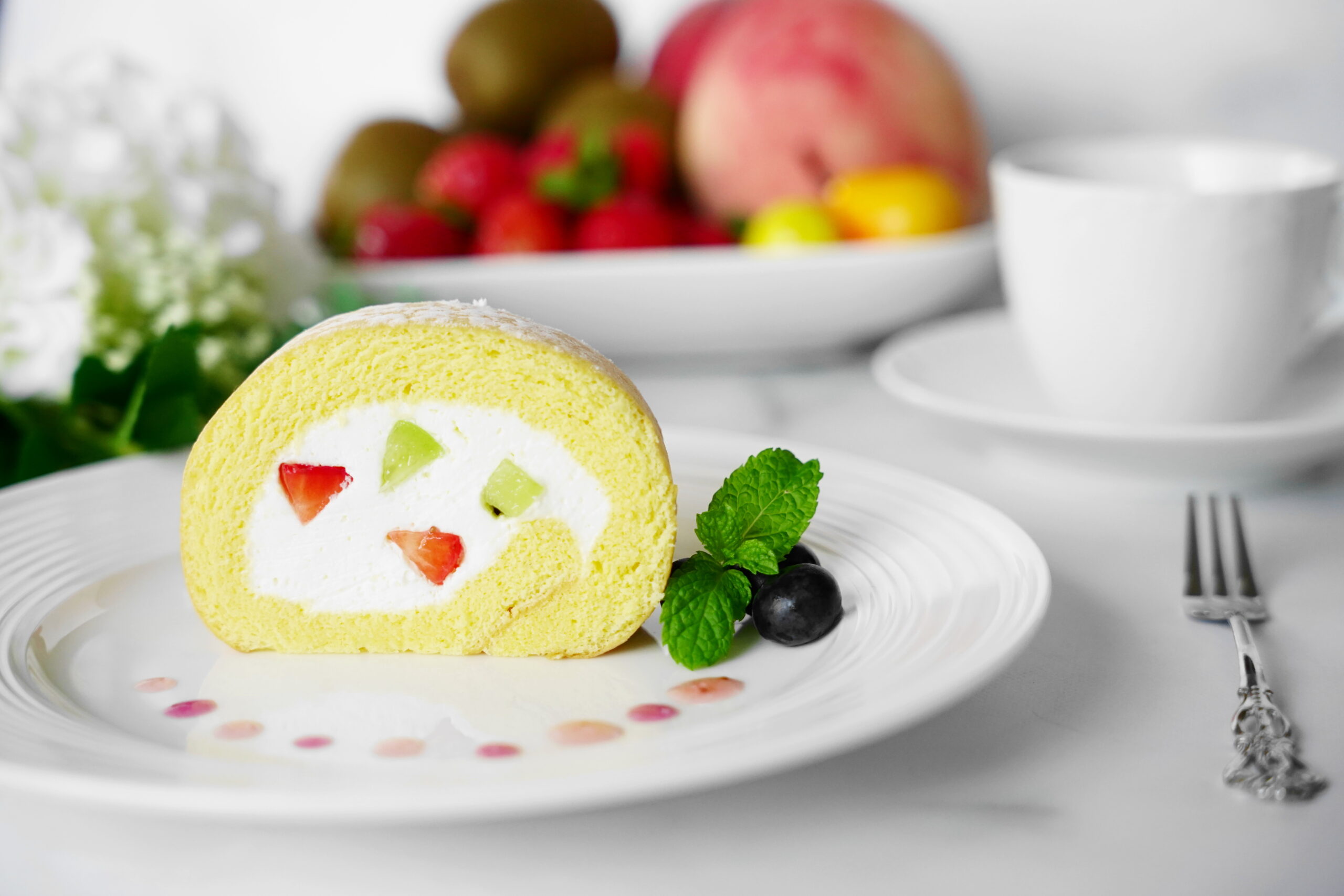 クリームルーロー フルーツ入り